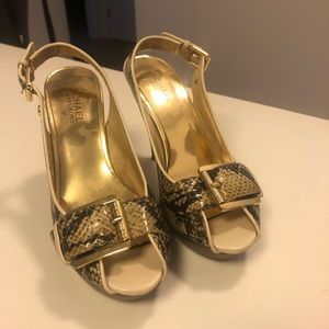 Michael Kors high heeled sandals